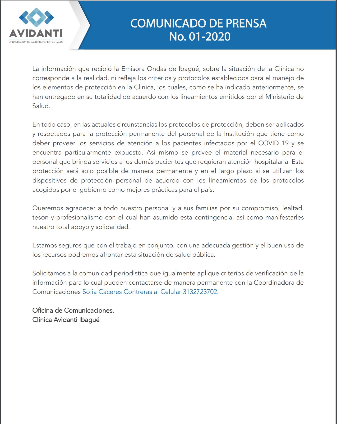 comunicado 2
