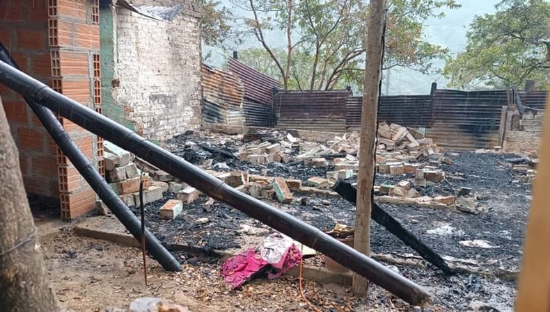 incendio animales