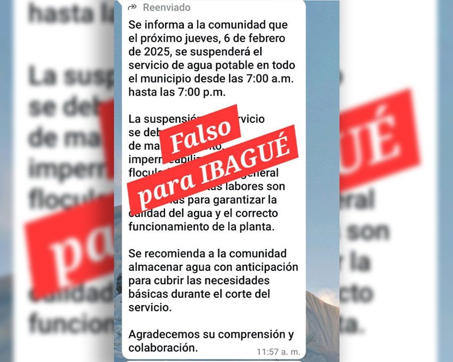 falso agua