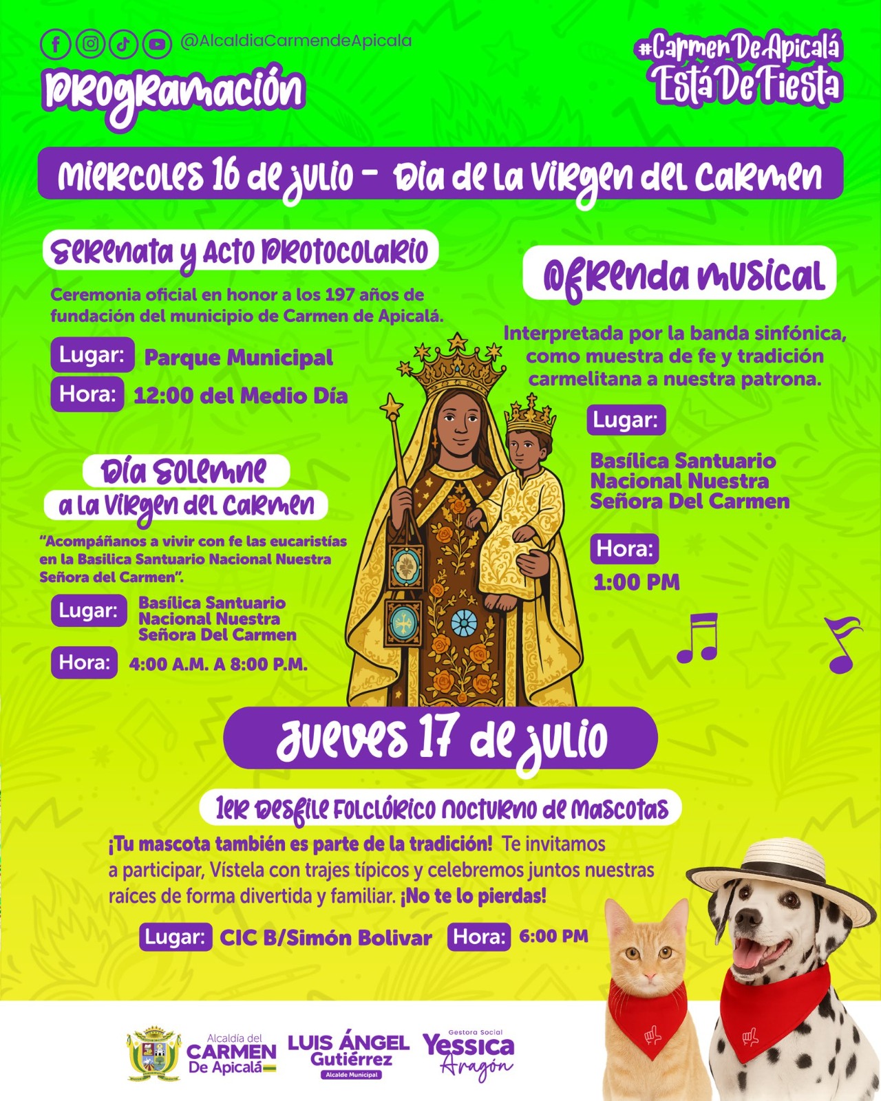 jueves 17