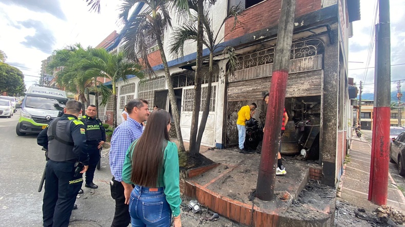 el incendio
