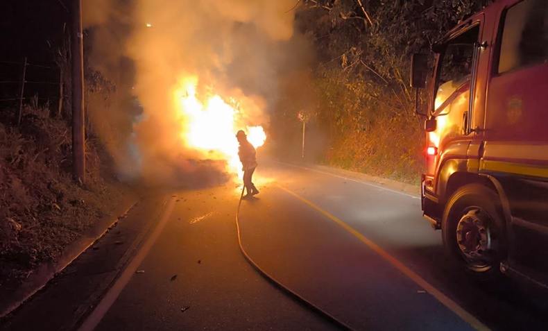 incendio carro
