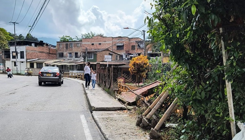 el puente danado