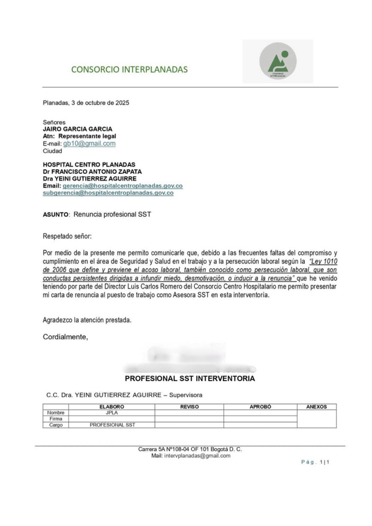 El documento