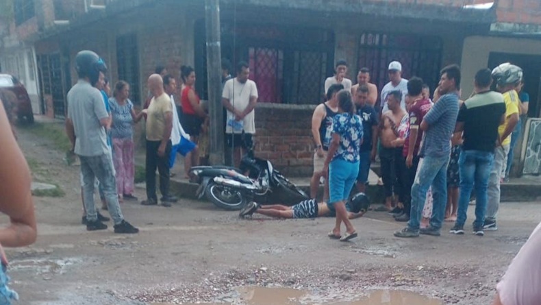 ataque sicarial ayer