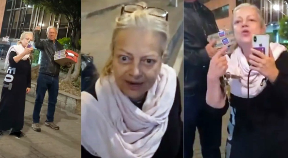 Agresora de domiciliario