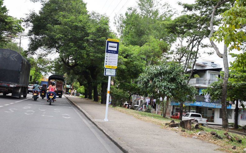 paraderos de buses