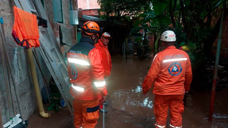 Afectaciones por lluvias en varios municipios