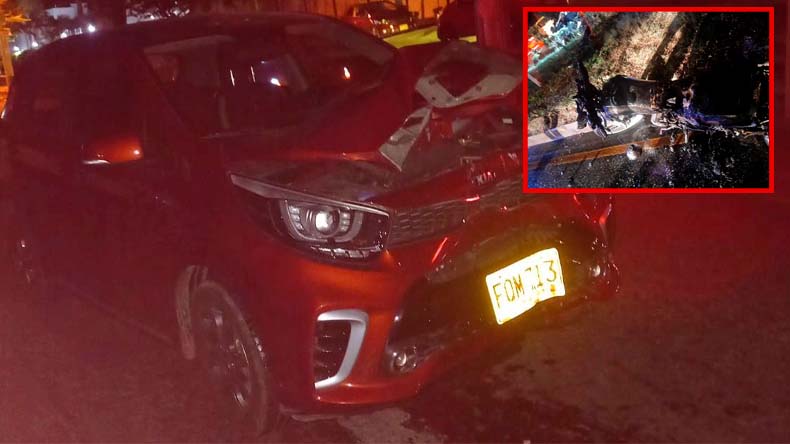 Moto quemada a ladron en la pedro tafur