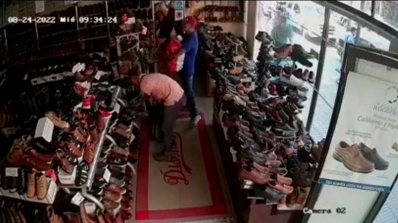Robo botas en Ibague