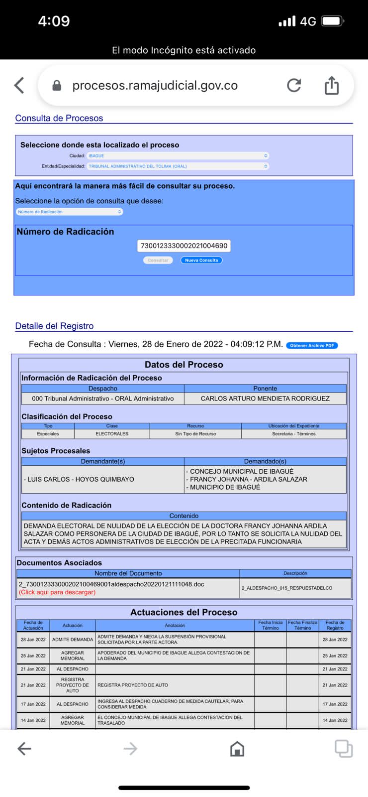 Tribunal administrativo 