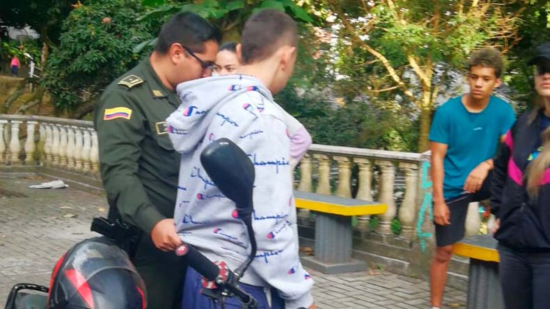 Brayam Escandon vigilante