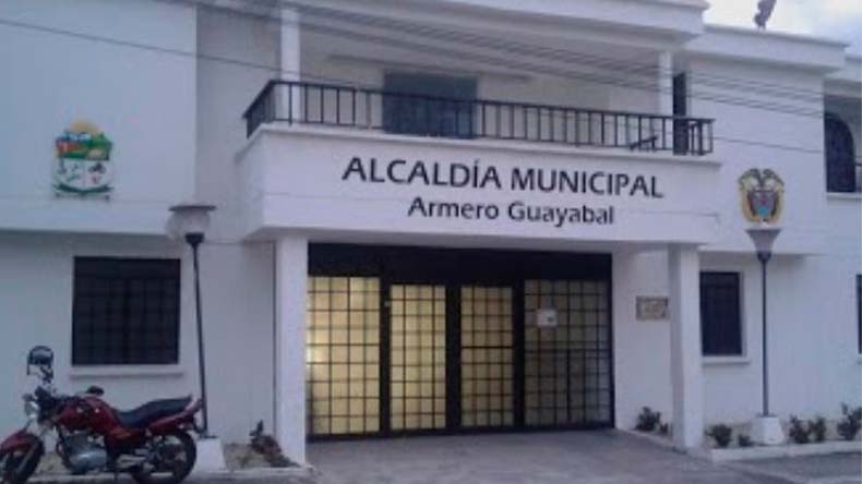Camiones represados Armero