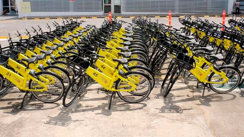 Bicicletas de uso compartido