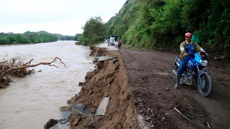 Obras sur del tolima