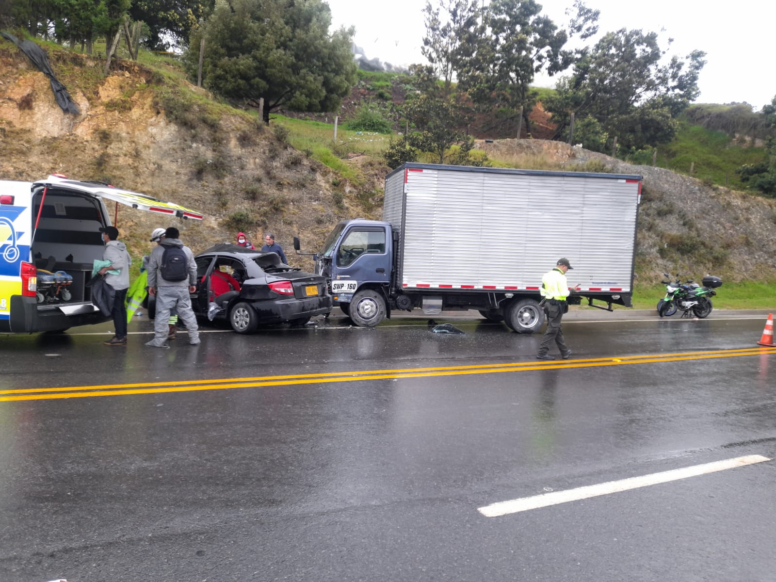 Accidente espinosa 