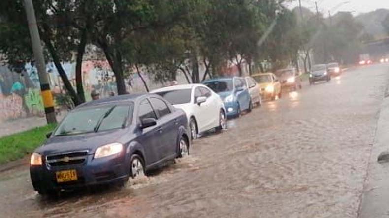 Fuertes lluvias en el tolima