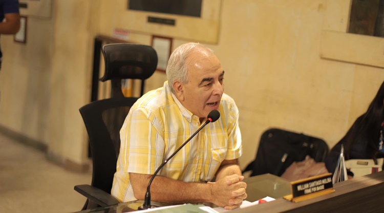 Concejal William Santiago