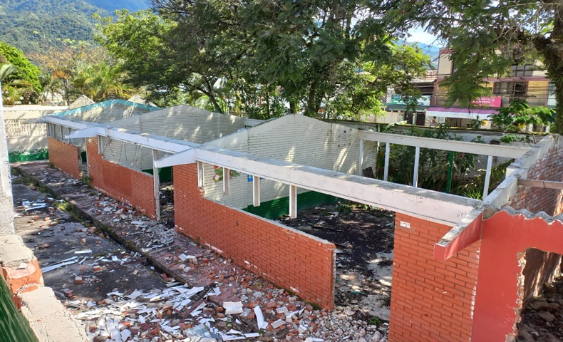colegio se cayó
