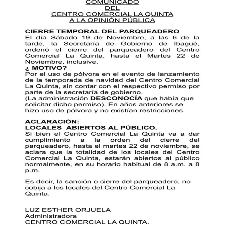 comunidcado