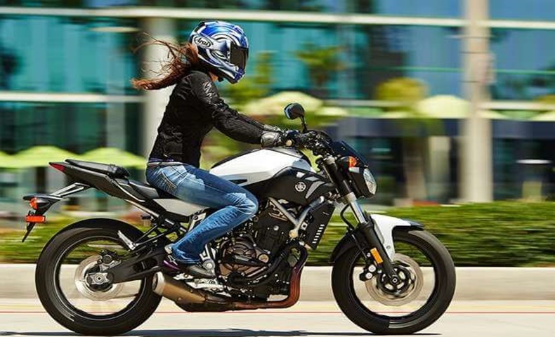 moto de mujer