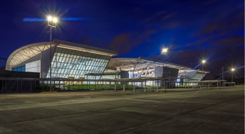 Aeropuerto en funciona