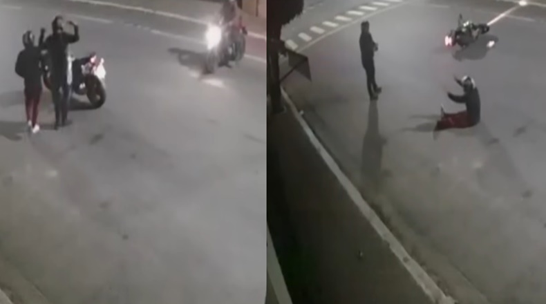 Moto desarmado
