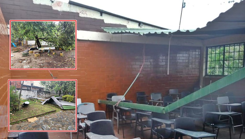 se daño colegio