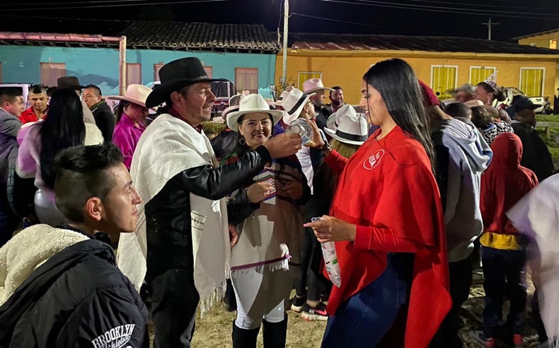 En las fiestas