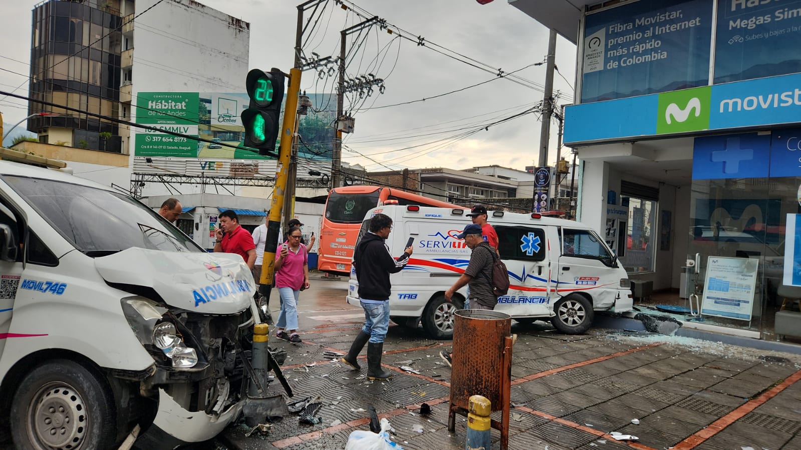 accidente en la cuarta
