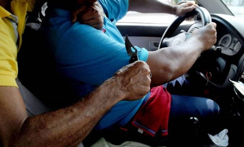taxistas apuñalado