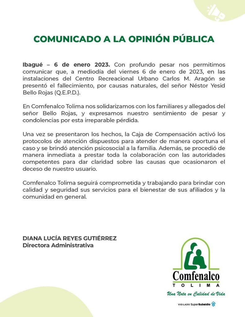 Cómunicado
