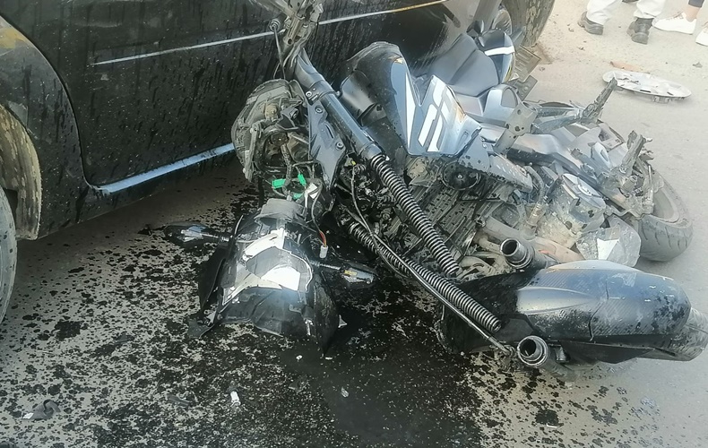 moto accidentaa