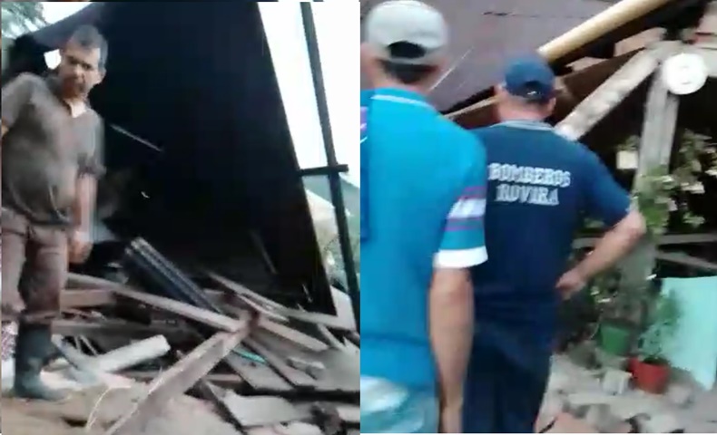 Casi lo aplastan