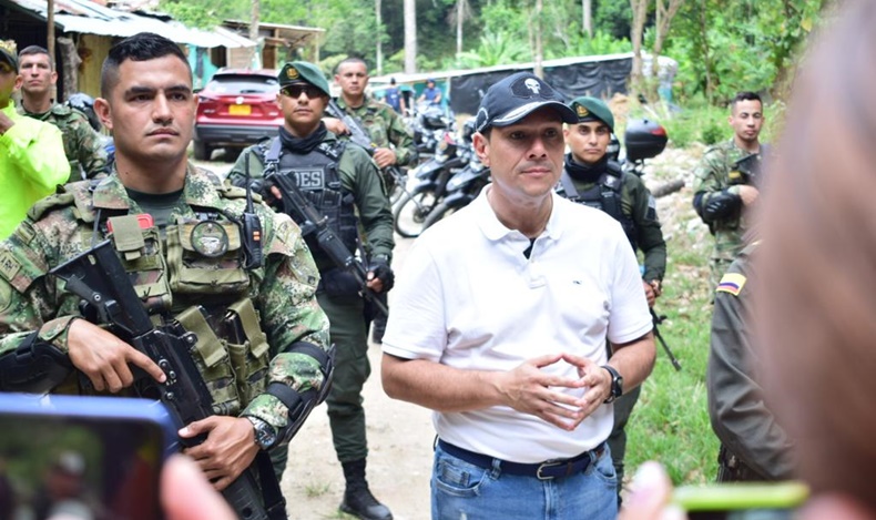 Operativo en la finca