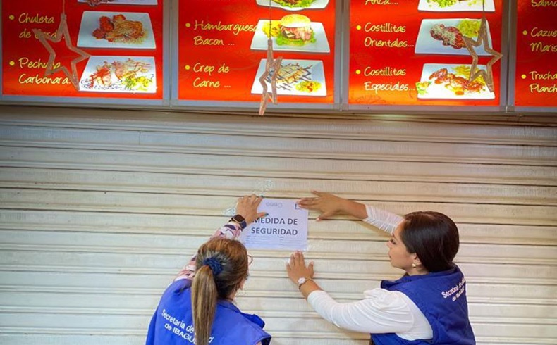 sellado restaurante