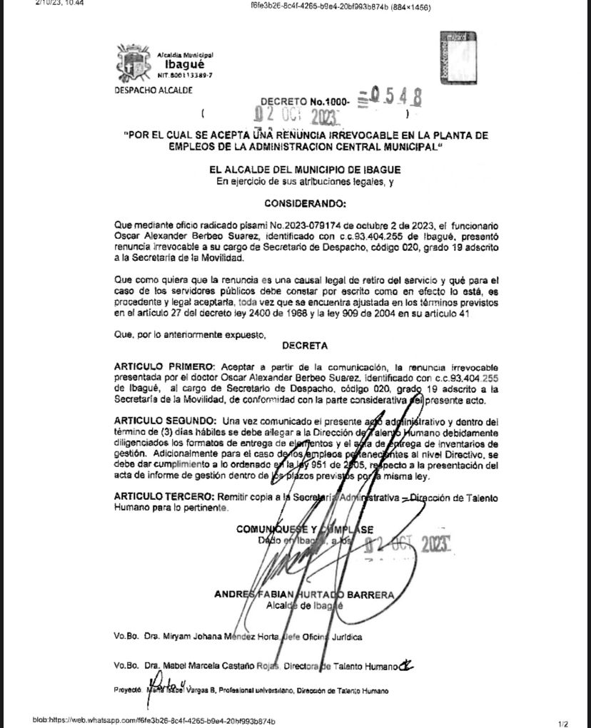 Decreto