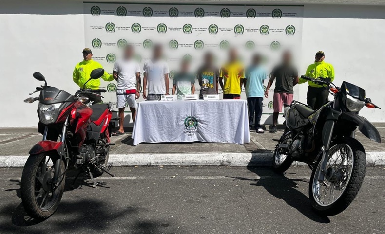 Sicarios capturados