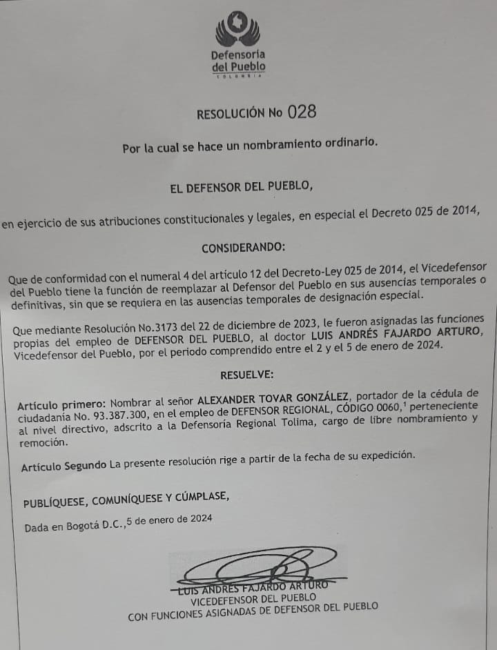 Decreto dentro