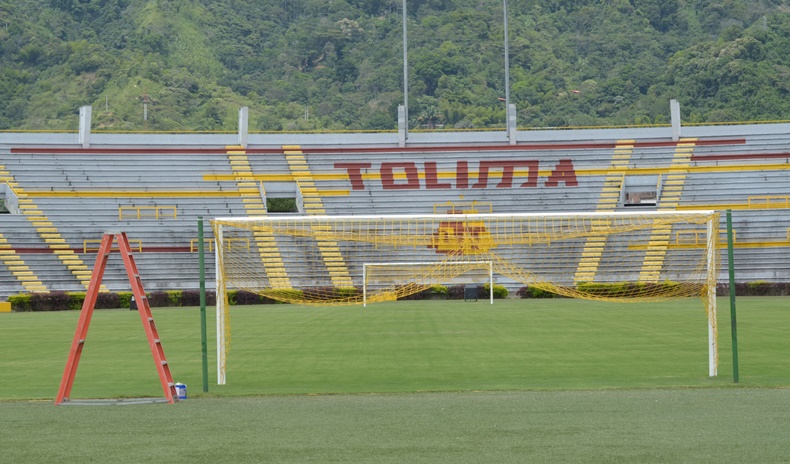 Listo el estadio