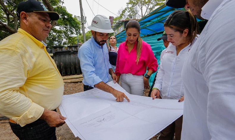 Obras en prado