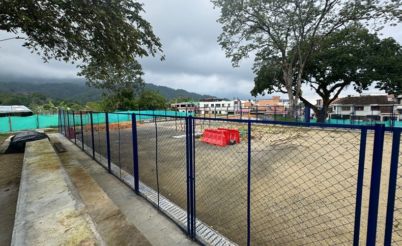 Obras en barrio viveros