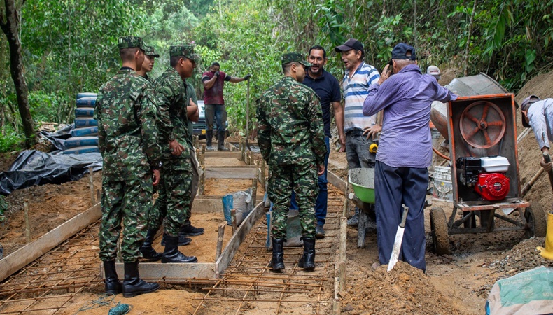 obras dentro