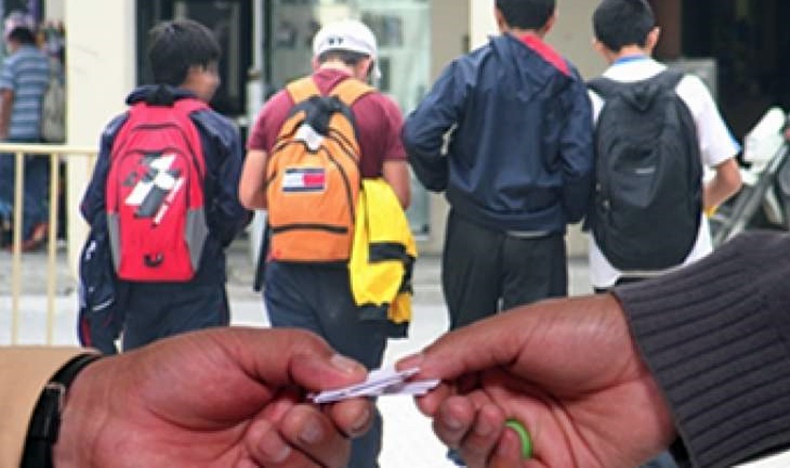 venta de drogas colegios