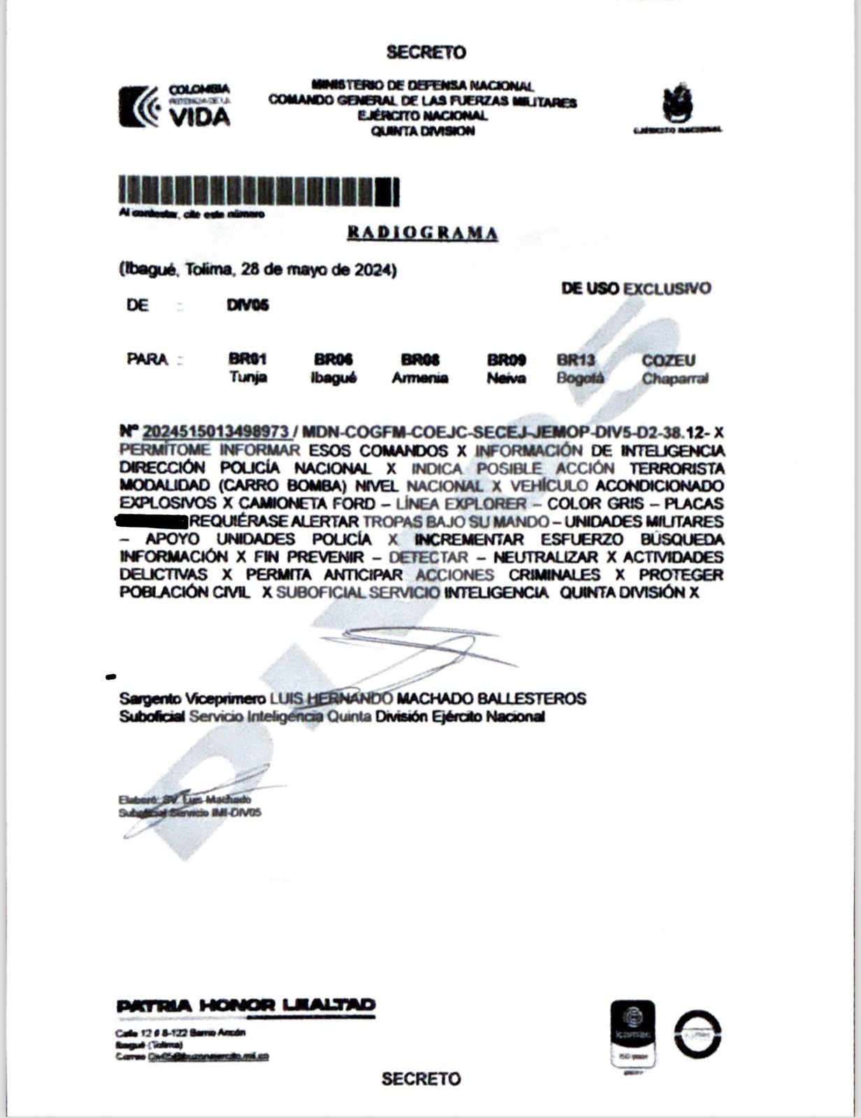 informe secreto