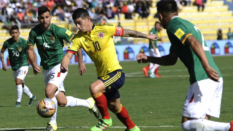 Colombia Vs Bolivia e