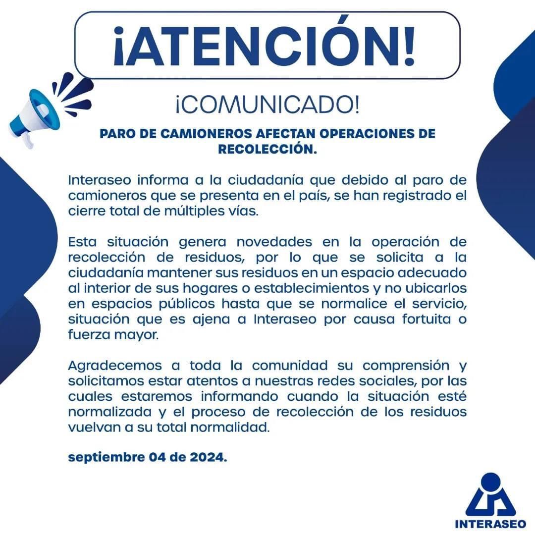 comunicado