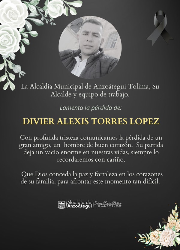 condolencias