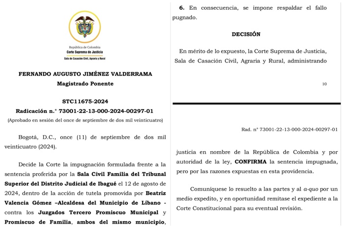 sentencia libano