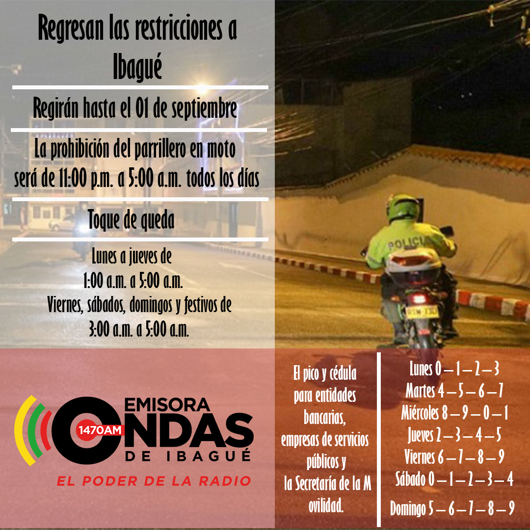 TOque de queda ok